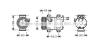 AVA VOLVO Компресор кондиціонера V70 II, XC90 I AVA COOLING VOAK121 (фото 1)