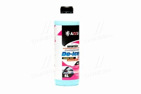 Омивач скла зимовий концентрат -80 Bubble GUM (Каністра 1л) <> AXXIS AX1102