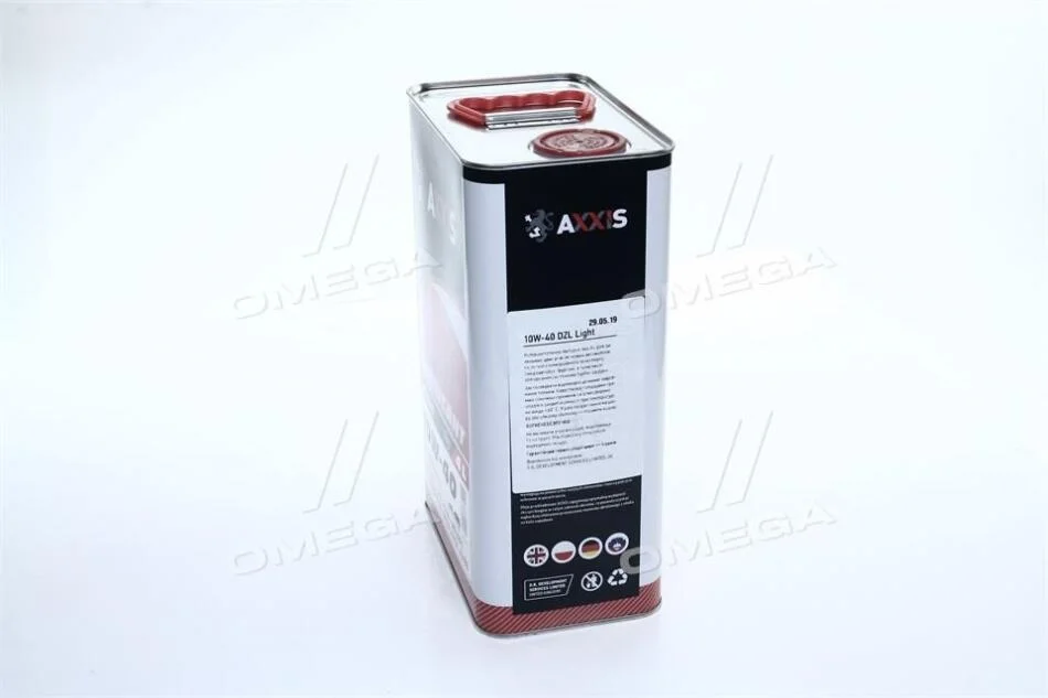 Олива моторн. 10W-40 DZL Light (Каністра 4л) AXXIS AX2039 (фото 1)