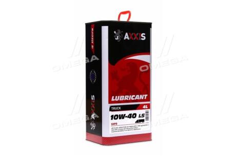 Олива моторн. TRUCK 10W-40 LS SHPD (Каністра 4л) AXXIS AX-2051