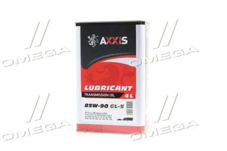 Олива трансміс. 85w-90 (Каністра 4л) AXXIS AX2072
