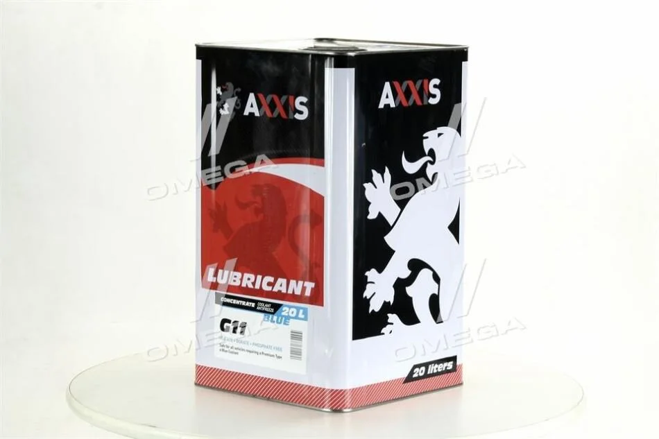 Антифриз <> BLUE концентрат G11 (-80C) синій (Каністра 20л/22,4кг) AXXIS AX2095 (фото 1)