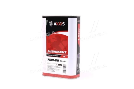 Олива трансміс. 75W-80 GL-4 + (Каністра 1л) AXXIS AX2162