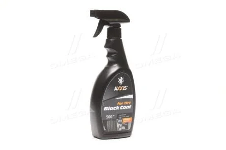 Чорнювач (очисник) гуми Black Coat for Tire 500мл <> AXXIS AX736