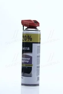 Мастило силіконове для гумових ущільнювачів та ременів +20% 500ml (носик) <> AXXIS G2018500