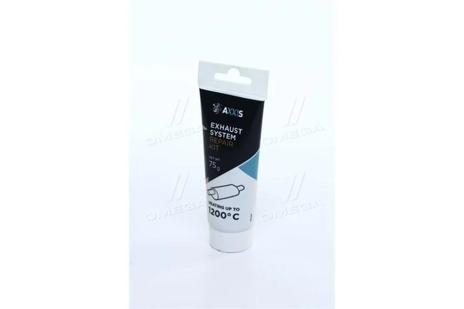 Герметик для ремонту вихлопних систем (1100 С) 75g AXXIS VSB004 (фото 1)