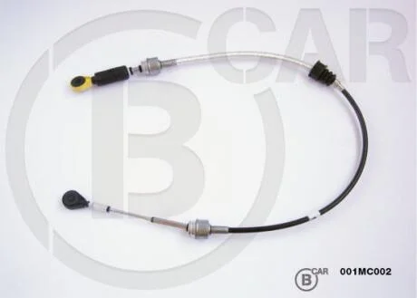 Трос привода коробки передач B CAR 001MC002