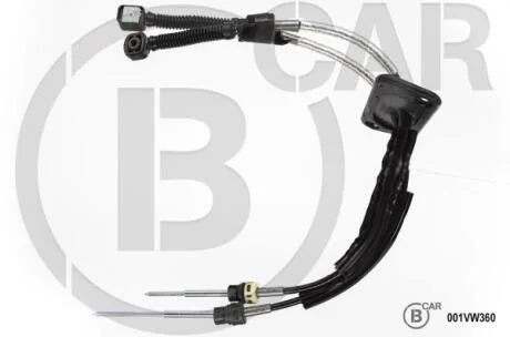 Тросовий привод, коробка передач B CAR 001VW360