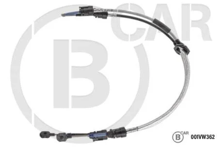 Тросовий привод, коробка передач B CAR 001VW362