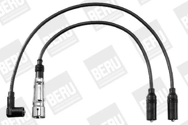 Дроти високого напруги (5шт) AUDI 80 1,3-2,0 -91 100 1,8 -90 BERU ZEF717 (фото 1)
