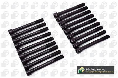 Комплект болтів з головкою системи TORX з чорного металу BGA BK0135