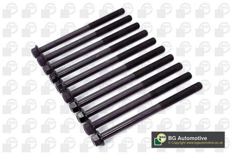 Комплект болтів з головкою системи TORX з чорного металу BGA BK4352