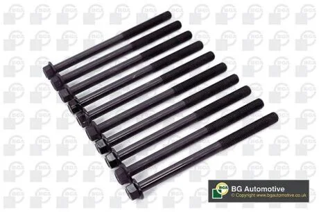 Комплект болтів з головкою системи TORX з чорного металу BGA BK4352