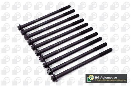 Комплект болтів з головкою системи TORX з чорного металу BGA BK4359