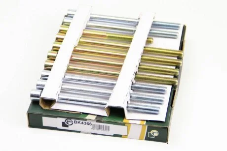 Комплект болтів з головкою системи TORX з чорного металу BGA BK4366