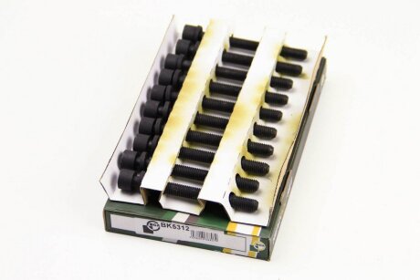 Комплект болтів з головкою системи TORX з чорного металу BGA BK5312