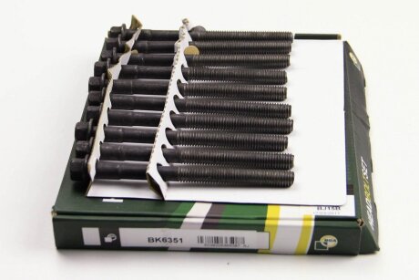 Комплект болтів з головкою системи TORX з чорного металу BGA BK6351