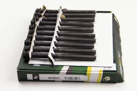 Комплект болтів з головкою системи TORX з чорного металу BGA BK6351