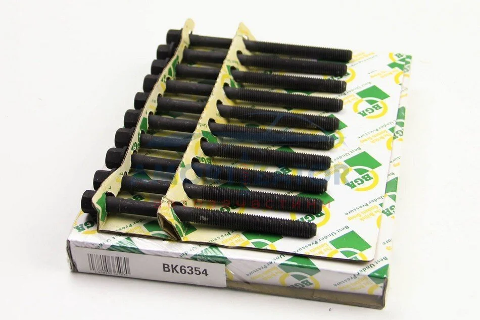 Комплект болтів з головкою системи TORX з чорного металу BGA BK6354 (фото 1)