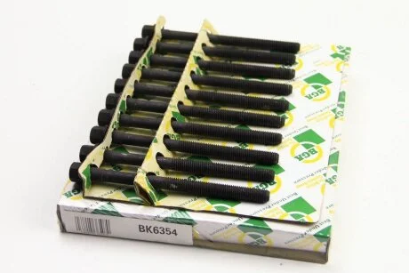 Комплект болтів з головкою системи TORX з чорного металу BGA BK6354