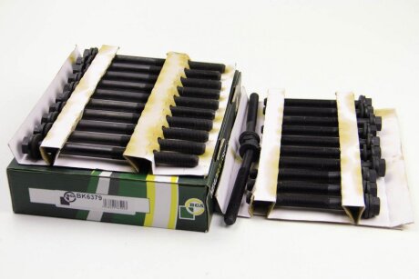 Комплект болтів з головкою системи TORX з чорного металу BGA BK6379
