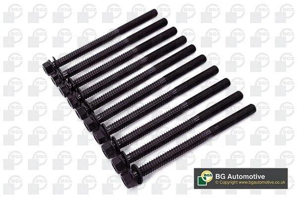 Комплект болтів з головкою системи TORX з чорного металу BGA BK6400 (фото 1)