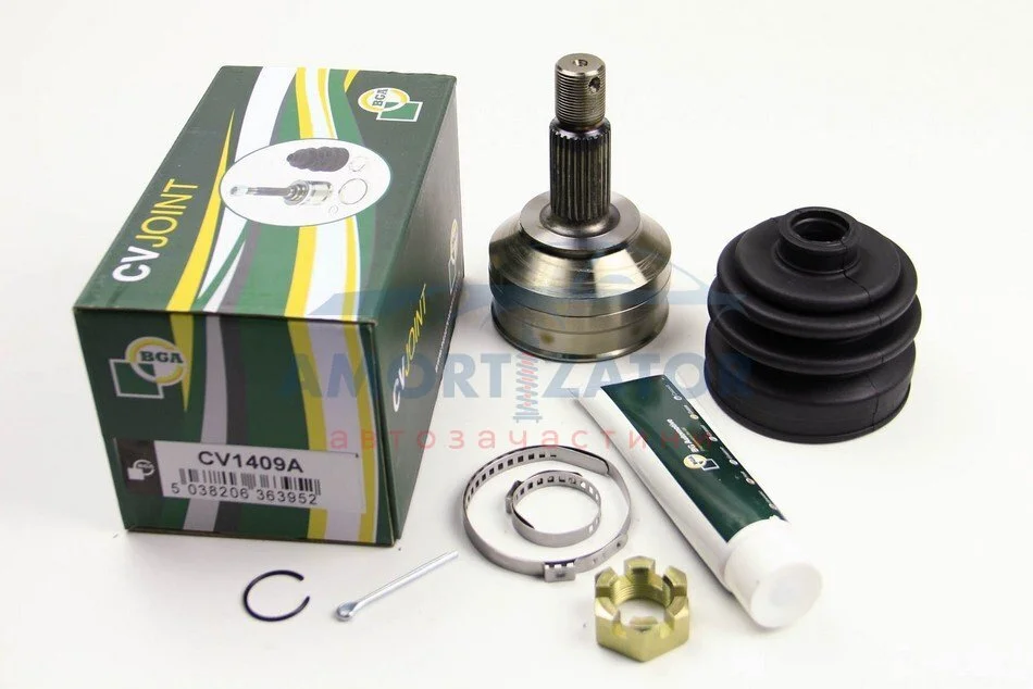 ШРКШ зовн. (27/34z D59 L143mm) Scudo/C8/Jumpy/Expert/807 1.6i-2.0/1.9D 96-06 (без ABS) BGA CV1409A (фото 1)