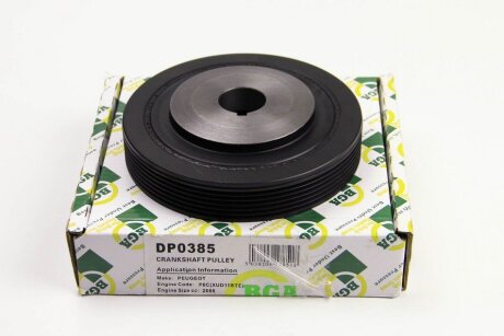 Шків, колінчатий вал BGA DP0385