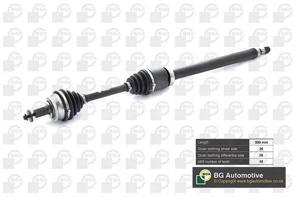 Піввісь BGA DS9706RA (фото 1)