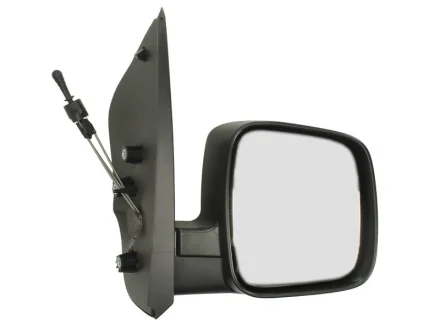 Бокове дзеркало прав (ручне, опукле) CITROEN NEMO FIAT FIORINO / QUBO PEUGEOT BIPPER 11.07-04.16 BLIC 5402041121615P