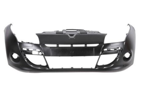 Бампер (передн, версія 3D, з отвором для галогенних фар, з отворами для парктроніка, під фарбування, сертифікат CZ) RENAULT MEGANE III Ph I 11.08-04.12 BLIC 5510006043902Q