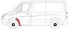 Ремонтна частина крила передн лів (задня частина) MERCEDES SPRINTER 906 VW CRAFTER 2E 04.06-06.18 BLIC 6504033548331P (фото 2)