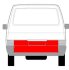 Ремонтна панель дверей задн (обшивка, нижня частина) VW TRANSPORTER T4 07.90-04.03 BLIC 6508049558720P (фото 2)