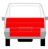 Ремонтна панель дверей задн (обшивка, нижня частина) VW TRANSPORTER T4 07.90-04.03 BLIC 6508049558721P (фото 1)
