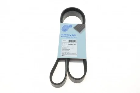 Ремінь генератора поліклиновий BLUE PRINT AD06R1200