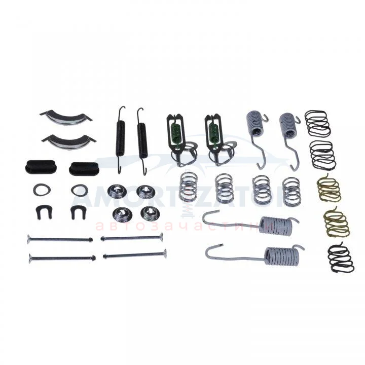 Монтажний набір гальмівних колодок задн JEEP CHEROKEE, WRANGLER I, WRANGLER II 2.1D-4.0 10.84-04.07 BLUE PRINT ADA1041506 (фото 1)