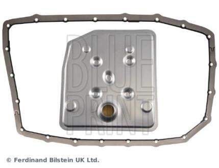FORD Гідравлічний фільтр АКПП + прокладка RANGER 11-, FORD USA F-150 Standard Cab Pickup 3.5 4WD 14-, F-350 SUPER DUTY Standard Cab Pickup 6.7 D 12-, MUSTANG Купе 2.3 EcoBoost 15-, LINCOLN NAVIGATOR (U326) 5.4 06- BLUE PRINT ADBP210148