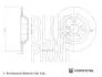DB Гальмівний диск задн. GLE V167, C167 BLUE PRINT ADBP430186 (фото 4)