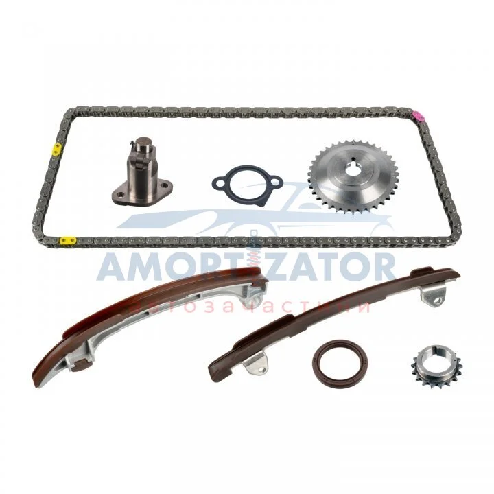К-кт. ланцюга ГРМ Toyota Avensis 00- BLUE PRINT ADBP730070 (фото 1)
