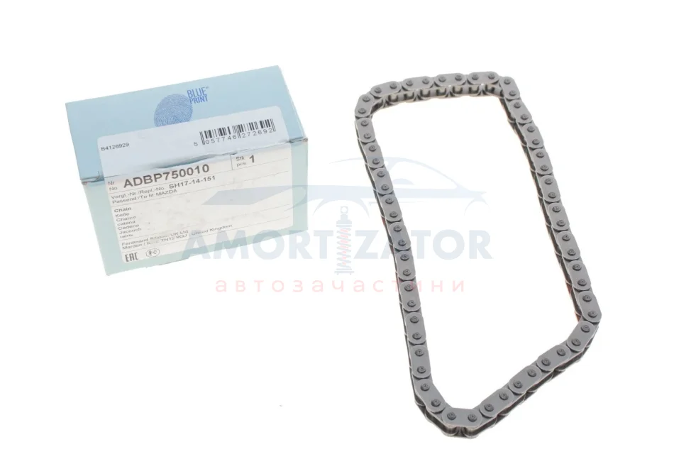 Ланцюг приводу масляного насоса BLUE PRINT ADBP750010 (фото 1)