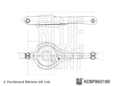 Важіль підвіски, підвіска коліс BLUE PRINT ADBP860180
