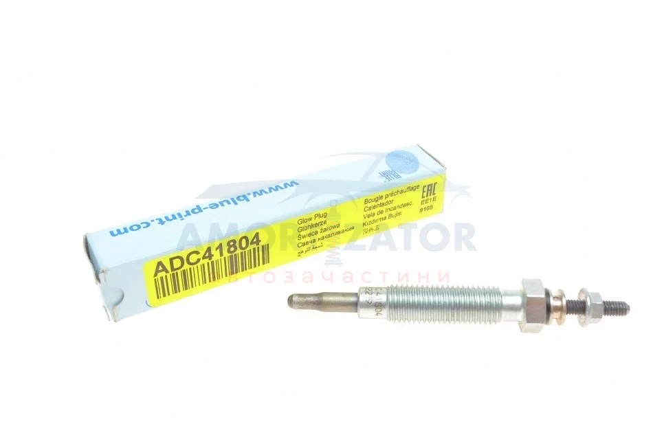 Свічка розжарювання BLUE PRINT ADC41804 (фото 1)