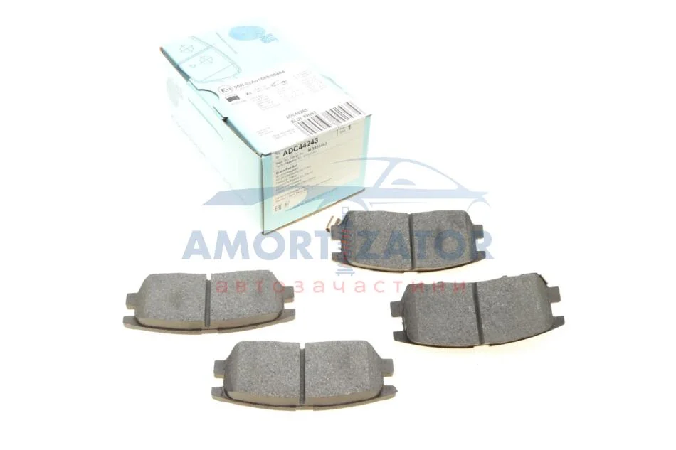 К-т колодок гальмівних BLUE PRINT ADC44243 (фото 1)