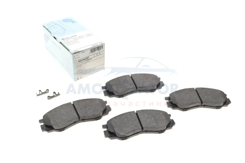 Комплект гальмівних колодок з 4 шт. дисків BLUE PRINT ADC44257 (фото 1)