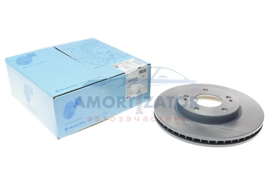 Диск гальмівний BLUE PRINT ADC443104 (фото 1)