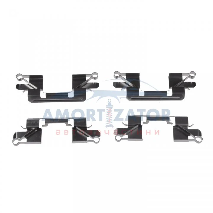 К-т пластин передніх гальмівних колодок L200, Pajero, Nissan Navara BLUE PRINT ADC448602 (фото 1)
