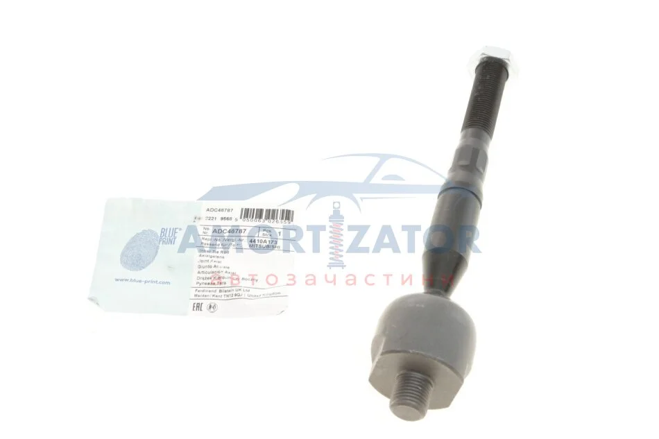 Тяга рульова з гайкою BLUE PRINT ADC48787 (фото 1)