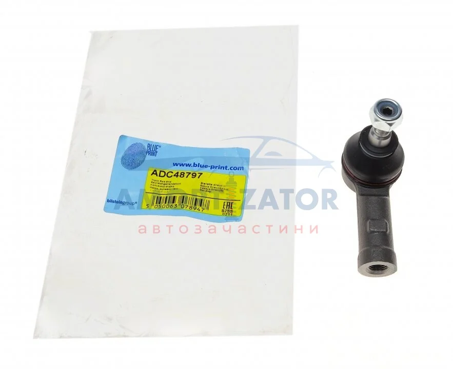 Наконечник тяги рульової BLUE PRINT ADC48797 (фото 1)