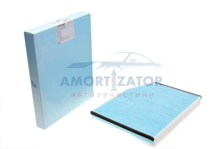 Змінний фільтруючий елемент повітряного фільтра салону BLUE PRINT ADF122507 (фото 1)