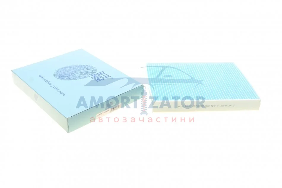 Змінний фільтруючий елемент повітряного фільтра салону BLUE PRINT ADF122528 (фото 1)